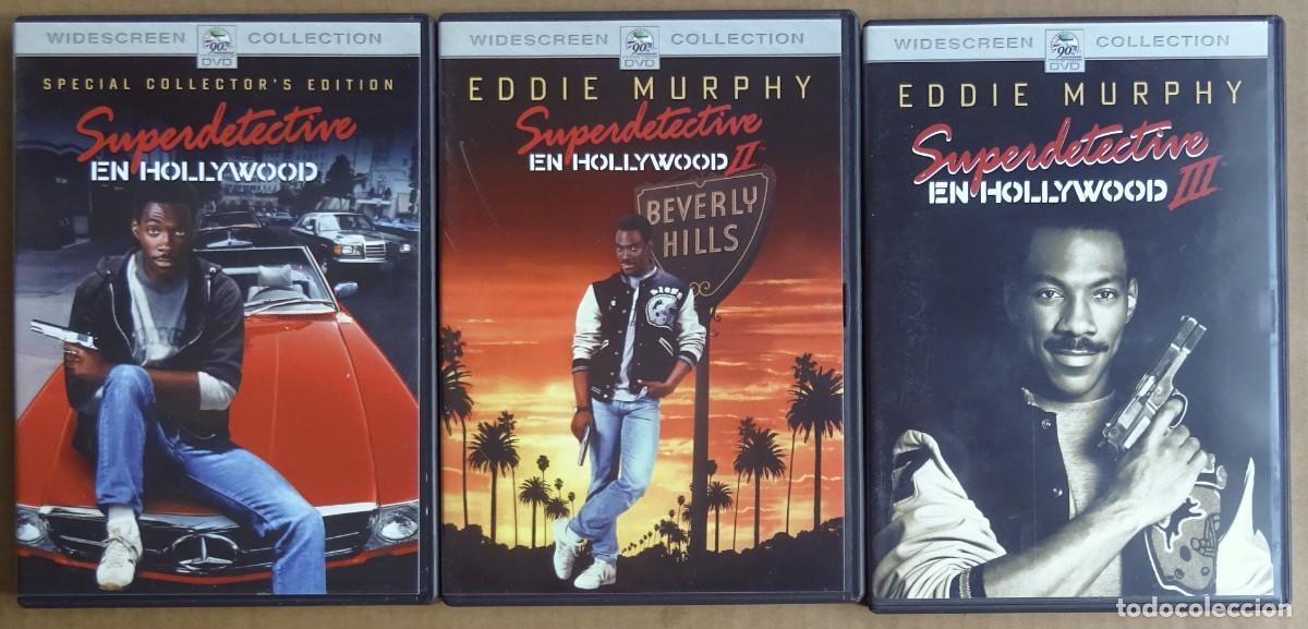 Cin&eacute;ma: SUPERDETECTIVE EN HOLLYWOOD I ,II y III Dvd EDDIE MURPHY