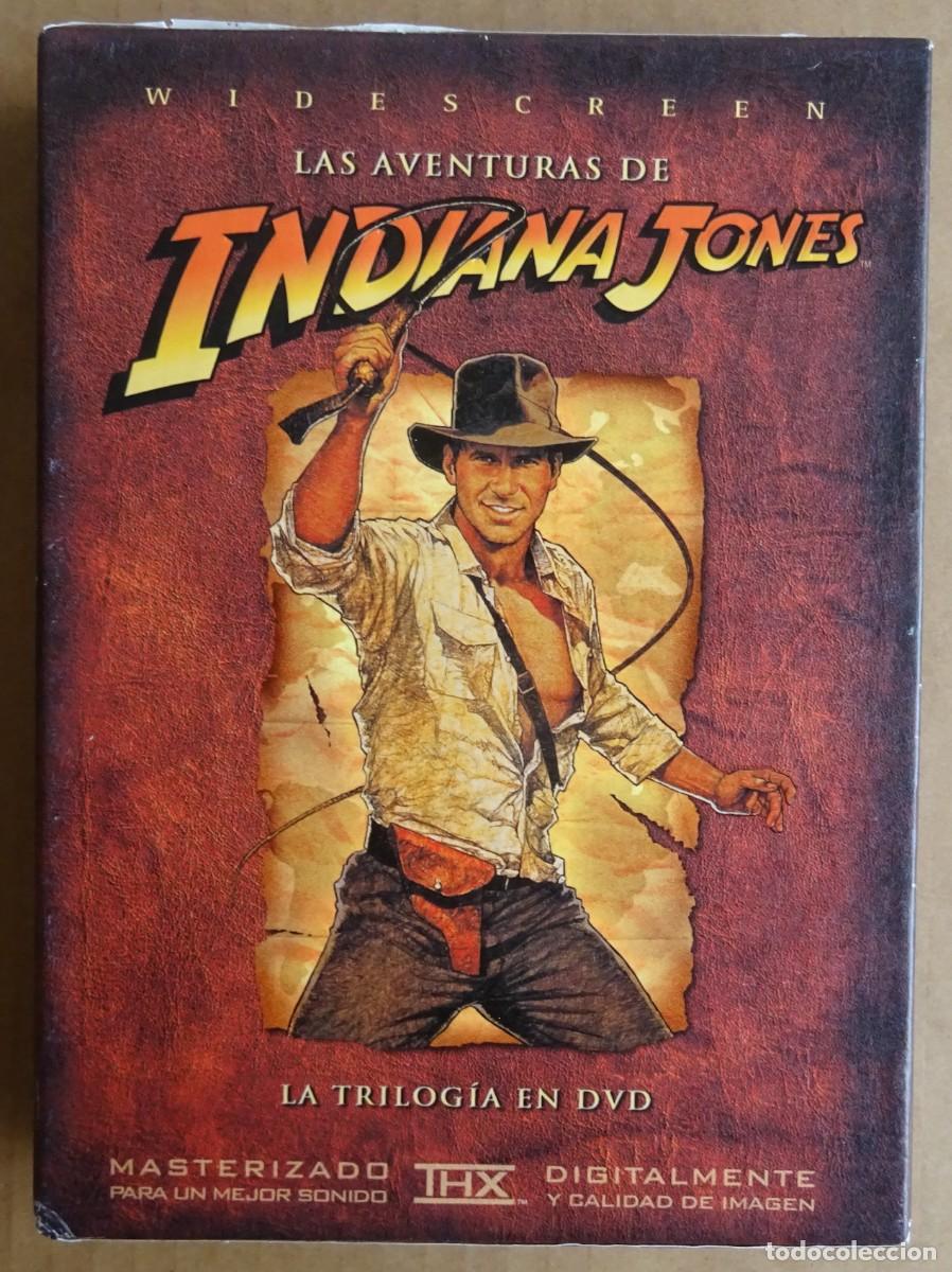 Cine: Indiana Jones.Triologia Edici&oacute;n especial coleccionista Estuche con 4 DVD