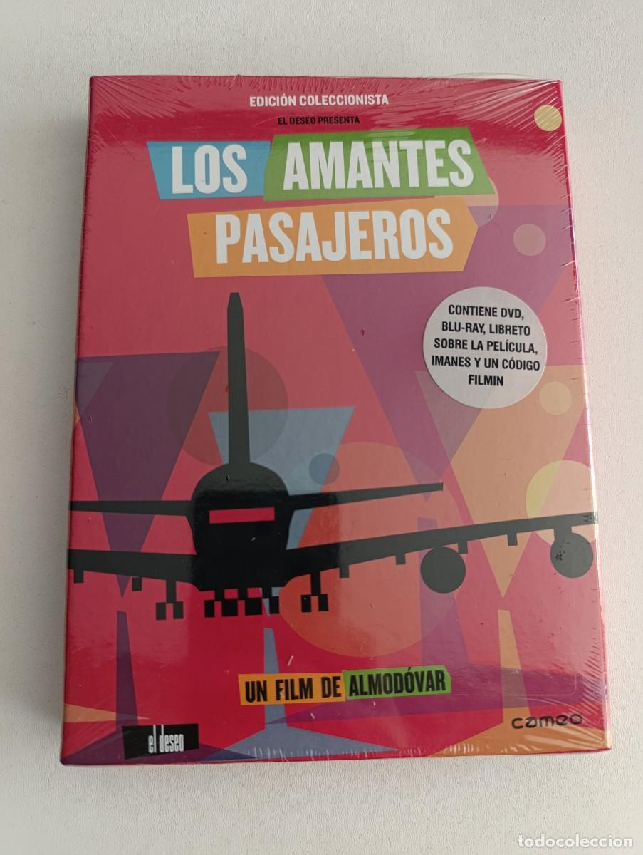 Cine: LOS AMANTES PASAJEROS Pel&iacute;cula DVD + Blu Ray Edici&oacute;n Coleccionista Pedro Almod&oacute;var NUEVO Precintad