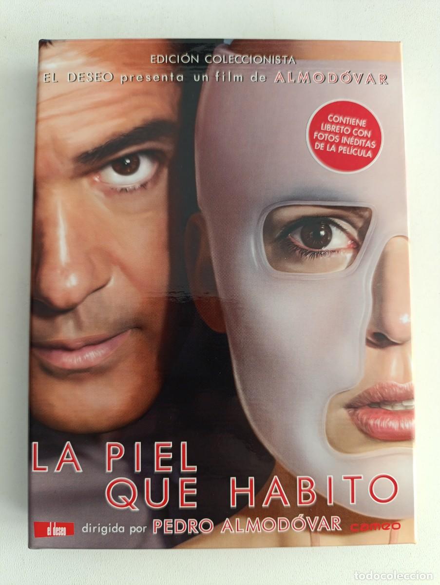 Cine: LA PIEL QUE HABITO Pel&iacute;cula 2x DVD Edici&oacute;n Coleccionista Pedro Almod&oacute;var + Libreto Fotos