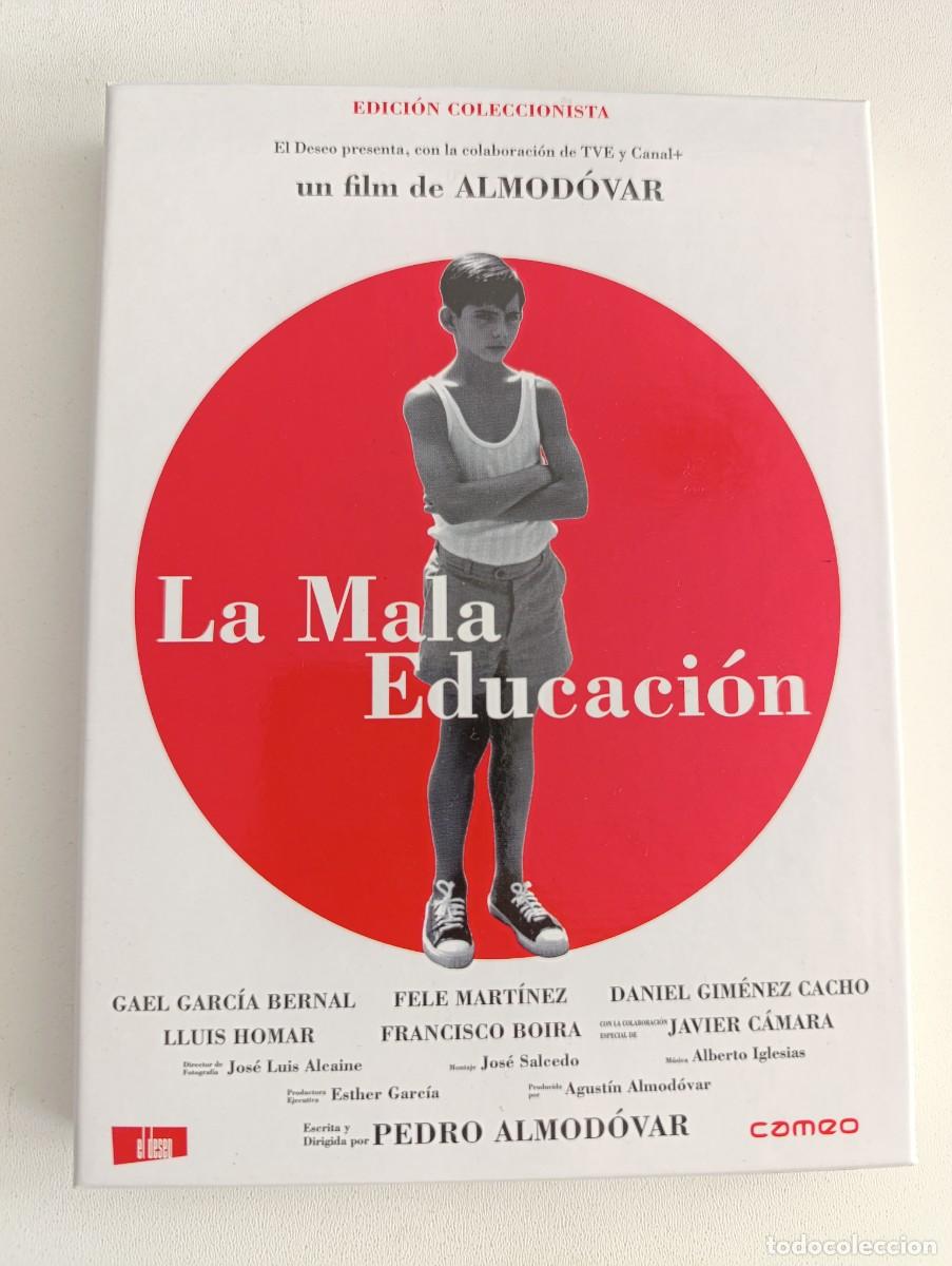 Cine: LA MALA EDUCACI&Oacute;N Pel&iacute;cula 2x DVD Edici&oacute;n Especial Coleccionista + Libreto Pedro Almod&oacute;var