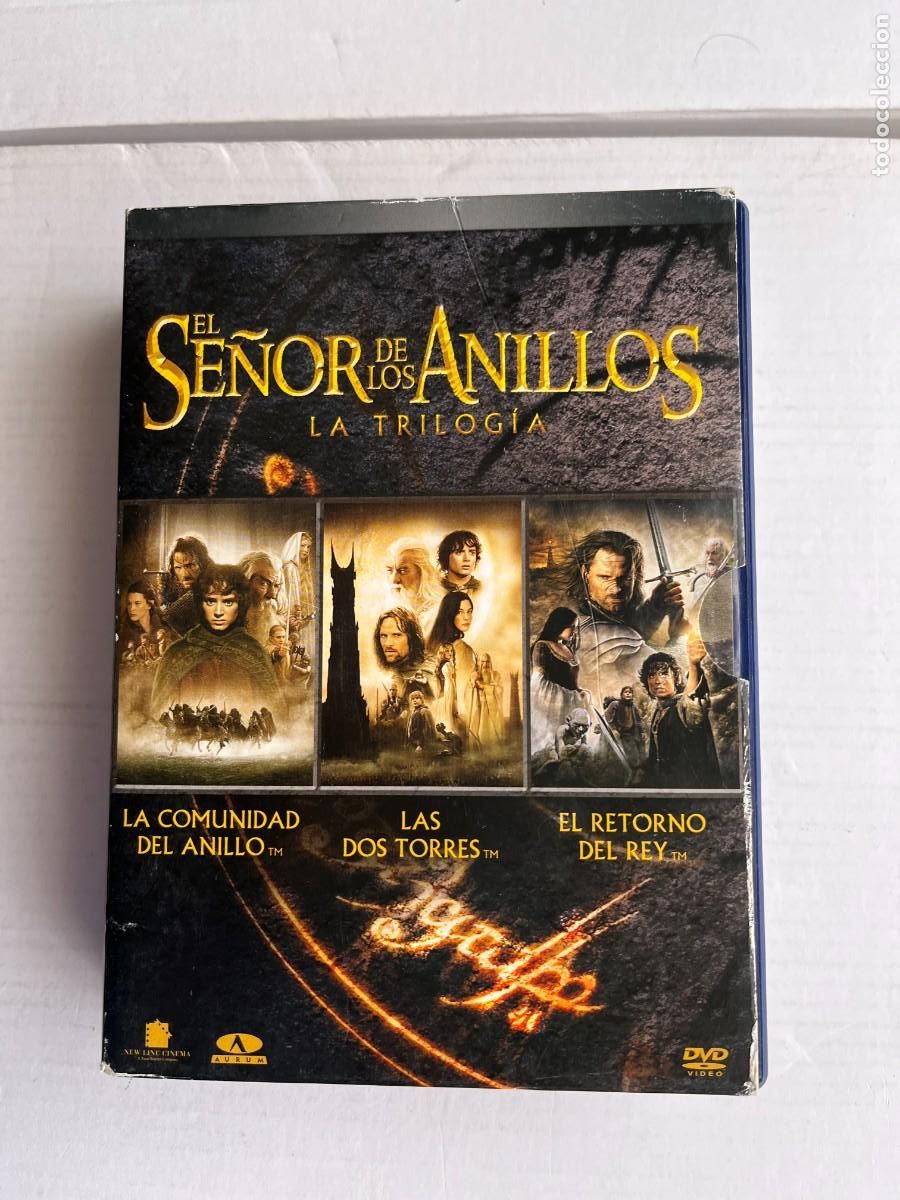 Cine: EL SE&Ntilde;OR DE LOS ANILLOS LA TRILOGIA DVD KREATEN