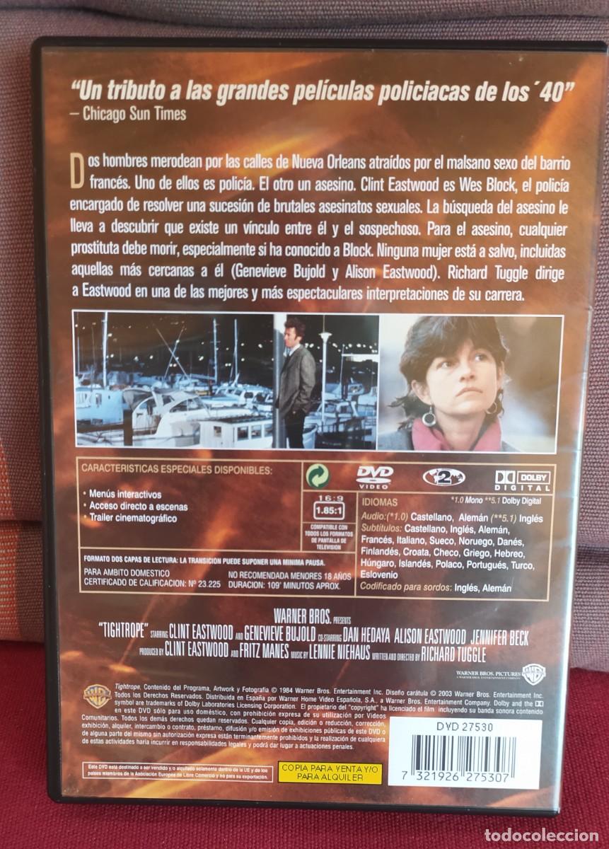 Cine: dvd Clint Eastwood En la cuerda floja