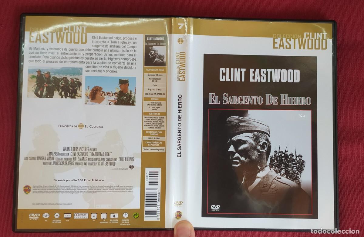Cine: dvd Clint Eastwood El sargento de hierro