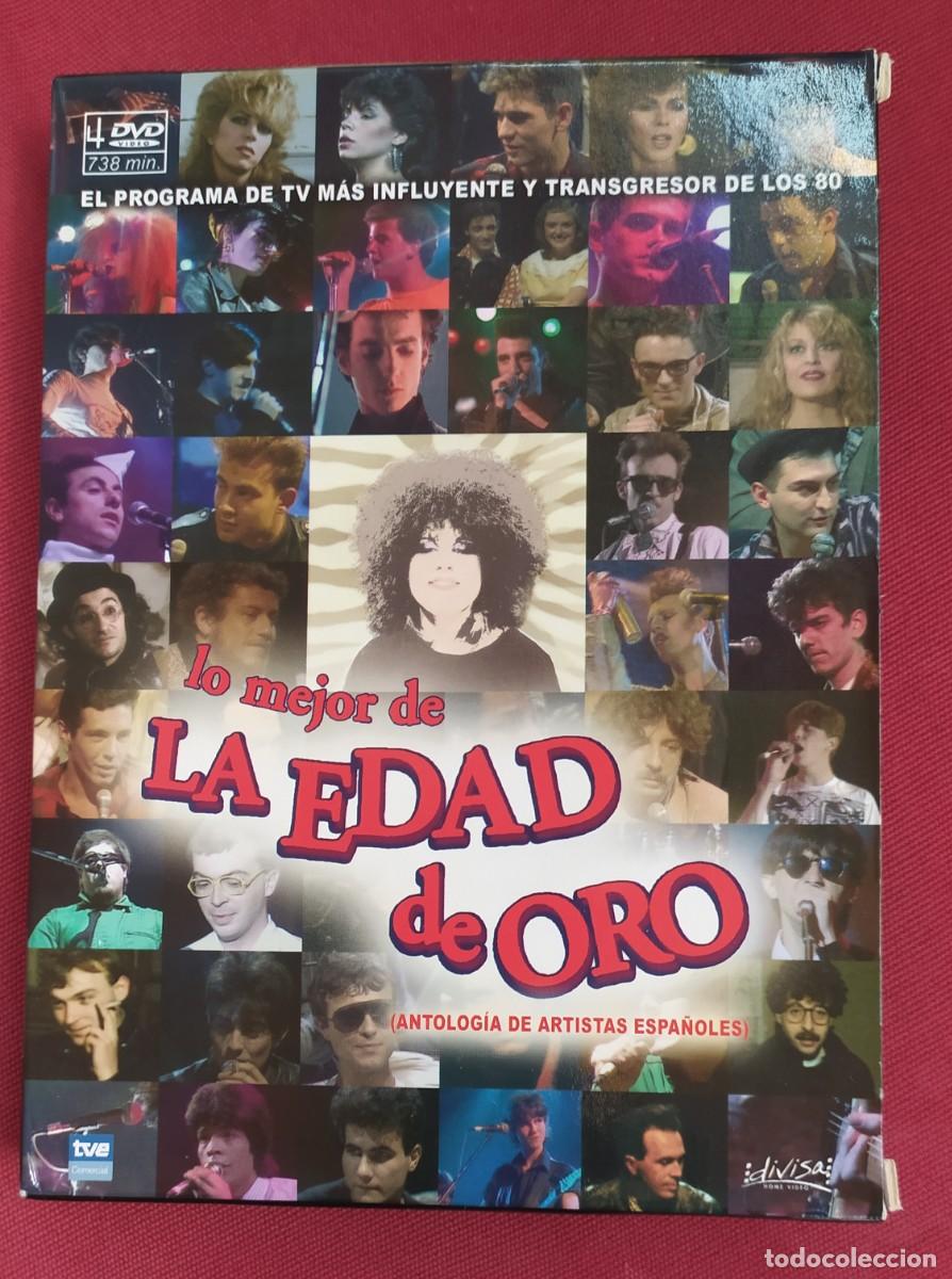Cine: dvd Lo mejor de la edad de oro. Antolog&iacute;a de artistas espa&ntilde;oles. 4 dvds
