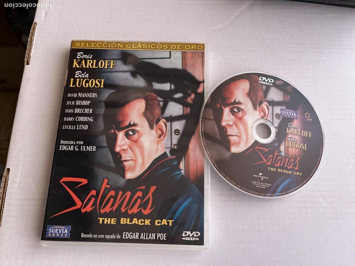 Cine: SATANAS THE BLACK CAT - PELICULA DVD KREATEN