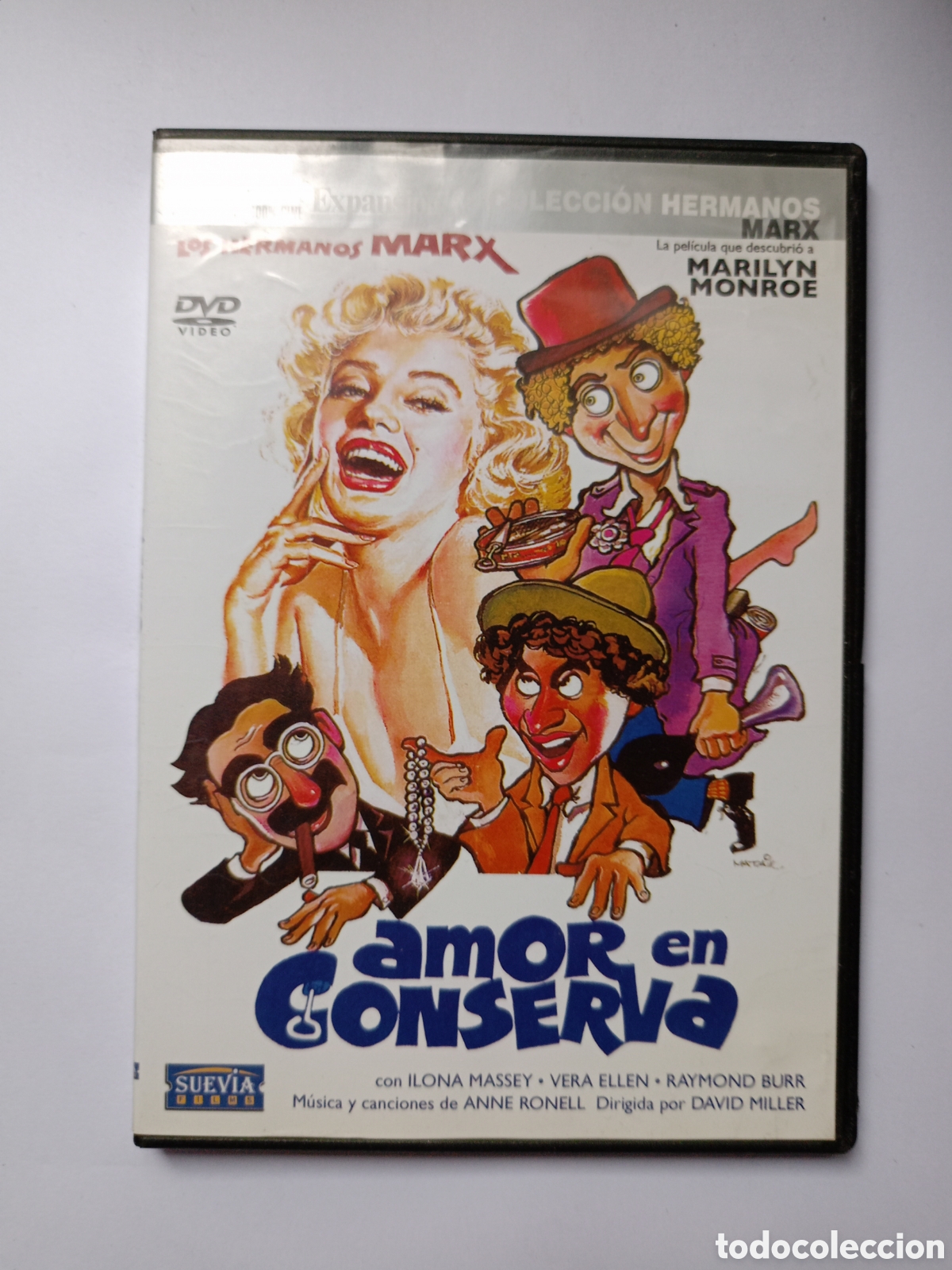 Kino: Amor en conserva. Marilyn Monroe y hermanos Marx.