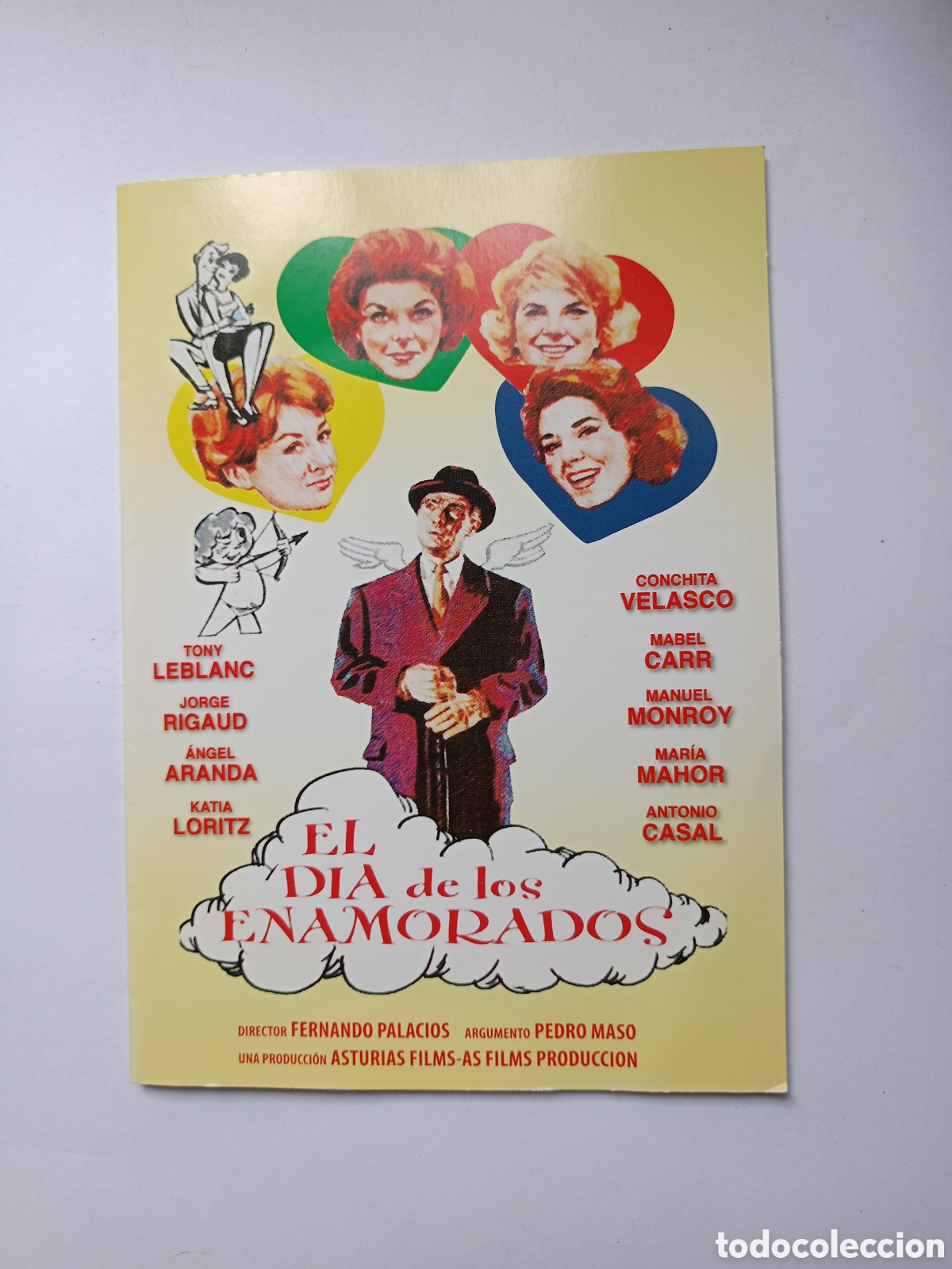Cin&eacute;ma: CINE ESPLAY-EL DIA DE LOS ENAMORADOS-FERNANDO PALACIOS-TONY LEBLANC-CONCHITA VELASCO-JANO-1960.dvd