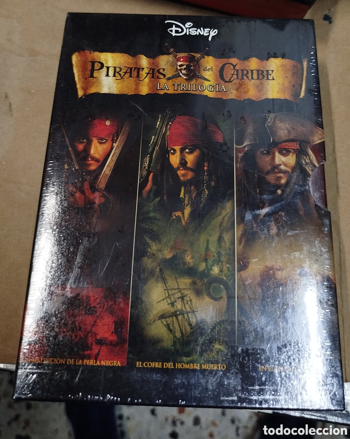 Cine: Piratas del Caribe. La trilog&iacute;a. SIN ABRIR
