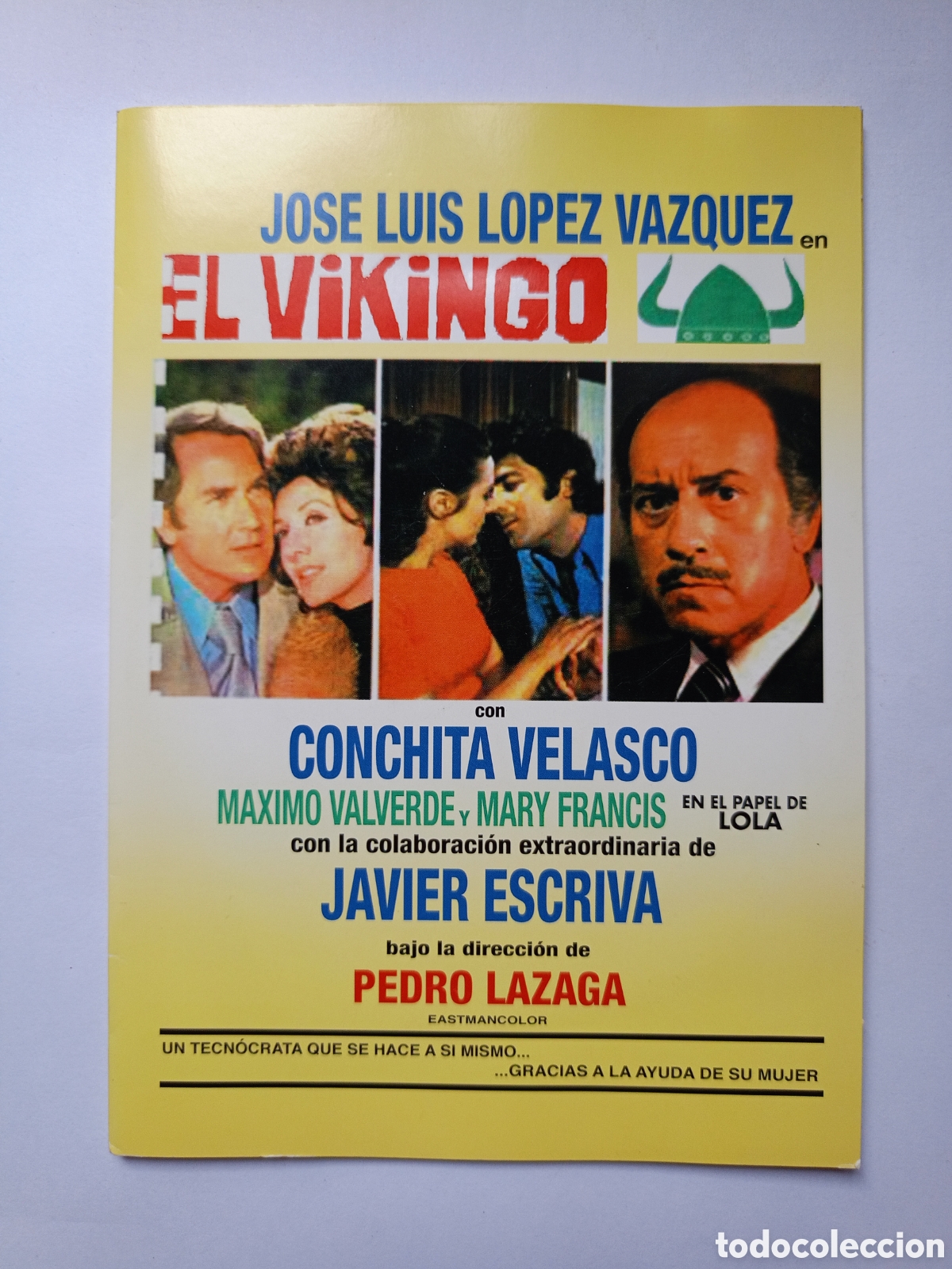Cinema: Dvd Cine Espa&ntilde;ol . El Vikingo .Jose Luis Lopez Vazquez , Conchita Velasco