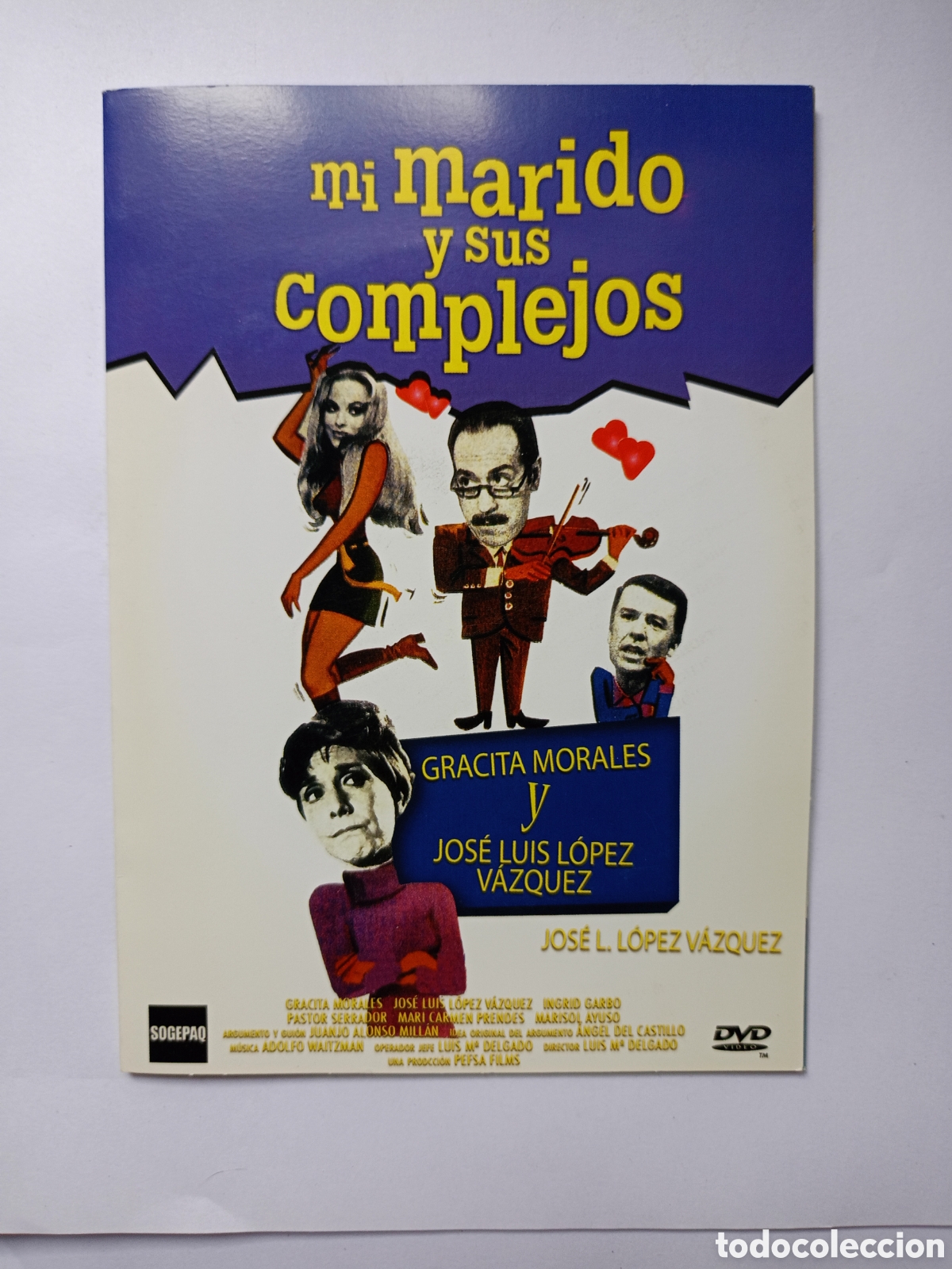 Cinema: DVD MI MARIDO Y SUS COMPLEJOS JOS&Eacute; LUIS L&Oacute;PEZ VAZQUEZ