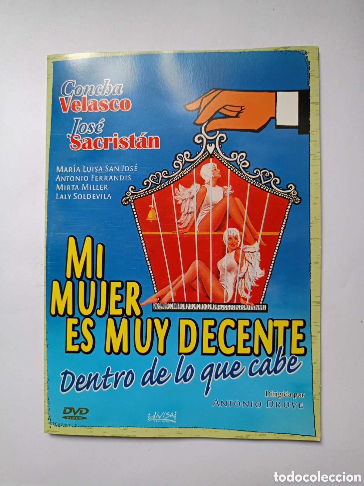 Cinema: MI MUJER ES MUY DECENTE DENTRO DE LO QUE CABE. DE ANTONIO DROVE CON CONCHA VELASCO dvd