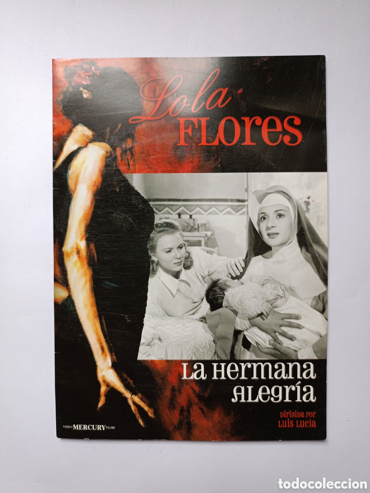 Cine: DVD - LA HERMANA ALEGRIA CON LOLA FLORES SOBRE DE CARTON