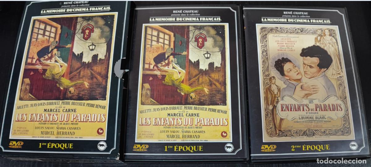 Cine: RENE CHATEAU, LES ENFANTS DU PARADIS 1&ordf; ET 2&ordf; EPOQUE, 2 PELICULAS EN DVD V.O. FRANCES, EN ESTUCHE
