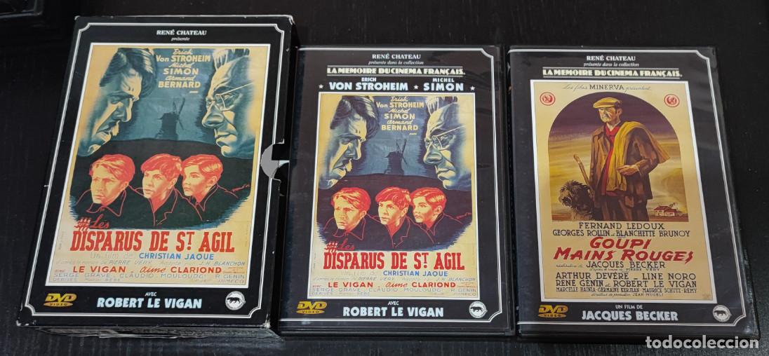Cine: RENE CHATEAU, DISPARUS DE ST AGIL, GOUPI MAINS ROUGES, 2 PELICULAS EN DVD V.O. FRANCES, EN ESTUCHE