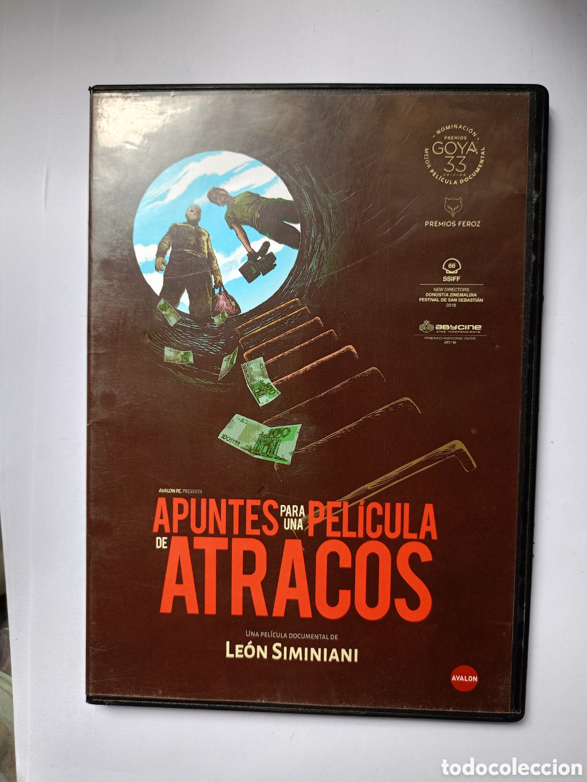 Kino: Apuntes para una pel&iacute;cula de atracos dvd Le&oacute;n Siminiani