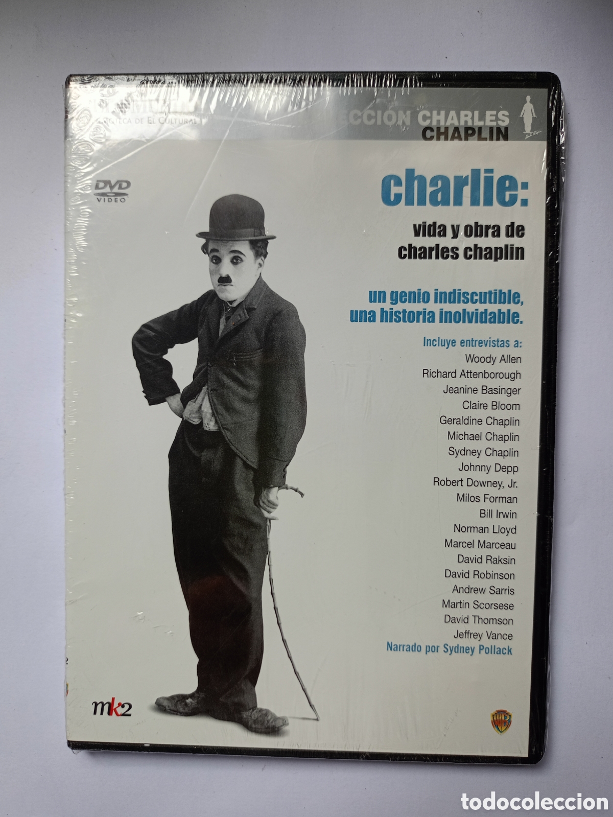 Cinema: Charlie: vida y obra de Charles Chaplin / DVD original / colecci&oacute;n Charles Chaplin