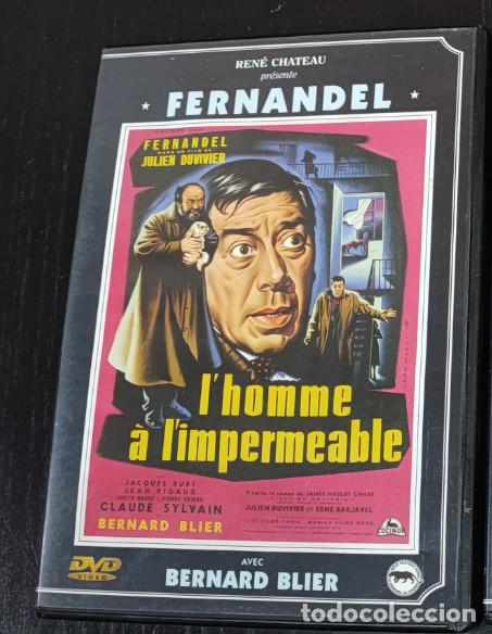 Cine: RENE CHATEAU, FERNANDEL L'HOMME L'IMPERMEABLE, PELICULA EN DVD V.O. FRANCES