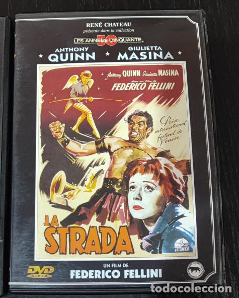 Cine: RENE CHATEAU, LA STRADA, FEDERICO FELLINI, ANTHONY QUINN, PELICULA DVD EN FRANCES