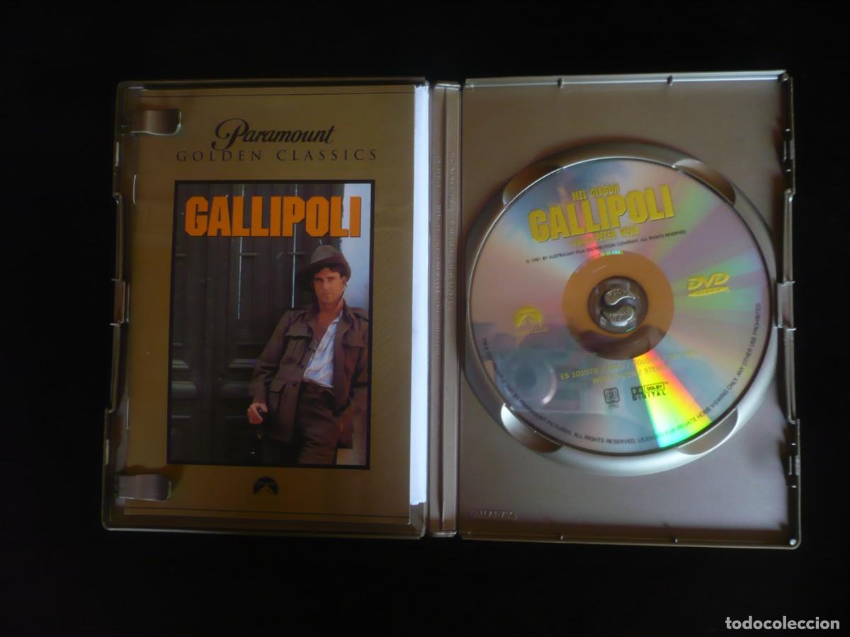 Cine: gallipoli - mel gipson - dvd casi como nuevo con librito
