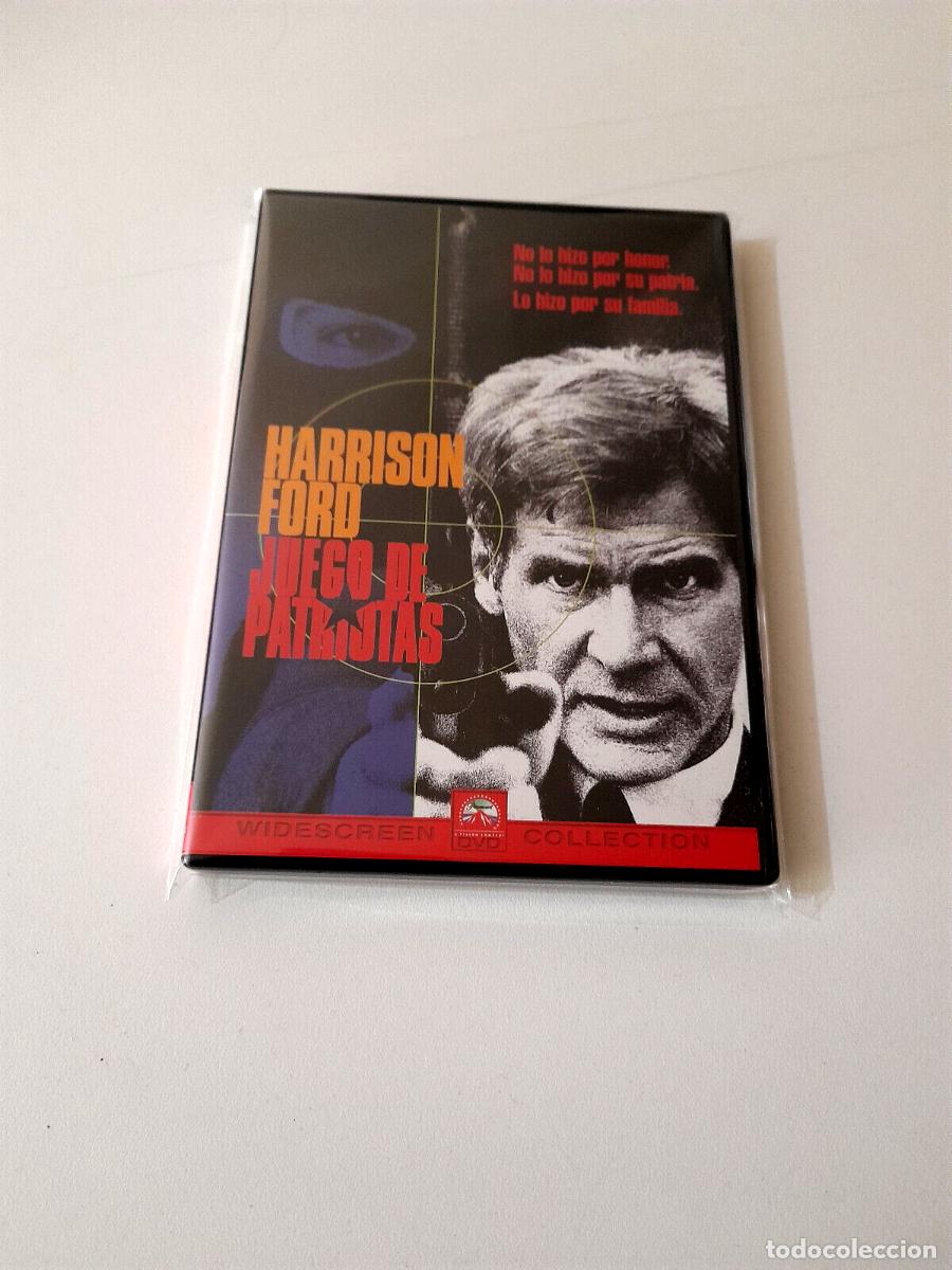 Cine: DVD &rdquo;JUEGO DE PATRIOTAS&rdquo; COMO NUEVO PHILIP NOYCE HARRISON FORD ANNE ARCHER PATRI