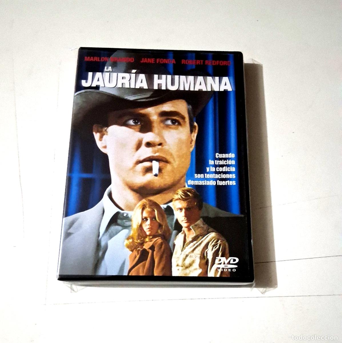 Cine: DVD &rdquo;LA JAURIA HUMANA&rdquo; MARLON BRANDO JANE FONDA ARTHUR PENN ROBERT REDFORD