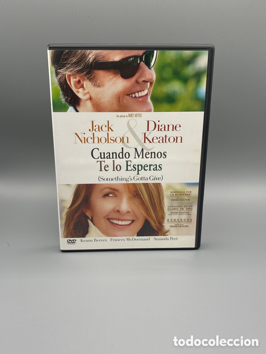 Cine: Cuando menos te lo esperas DVD