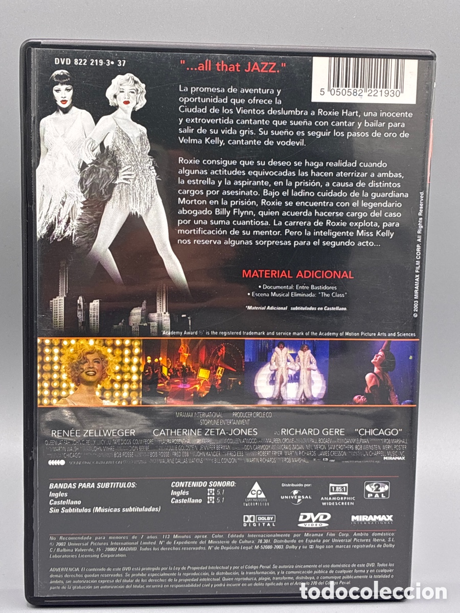 Cine: Chicago (Rob Marshall) DVD - Foto 2