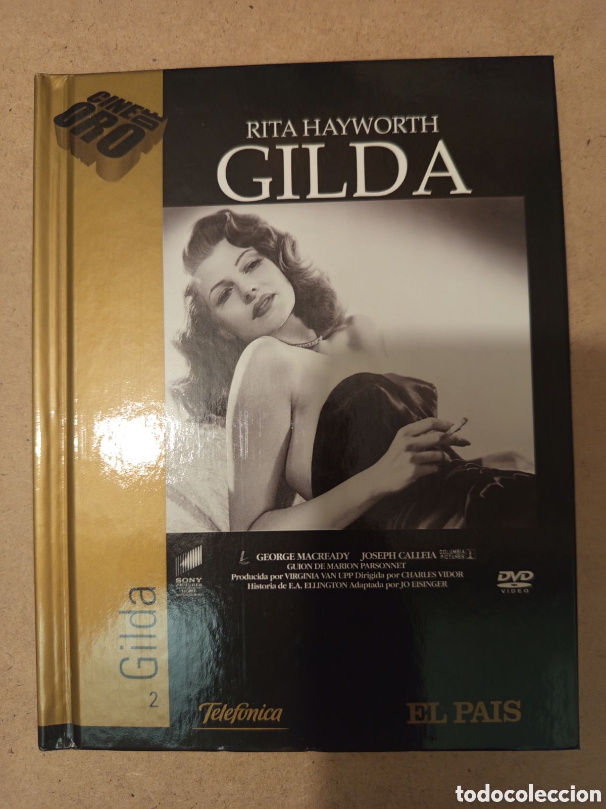 Cine: GILDA (DIRECTOR: CHARLES VIDOR) LIBRO + DVD
