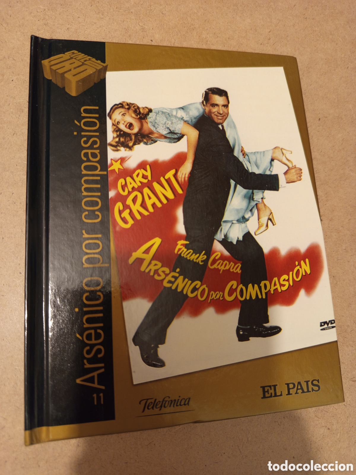 Cine: ARSENICO POR COMPASION (DIRECTOR: FRANK CAPRA) LIBRO DVD