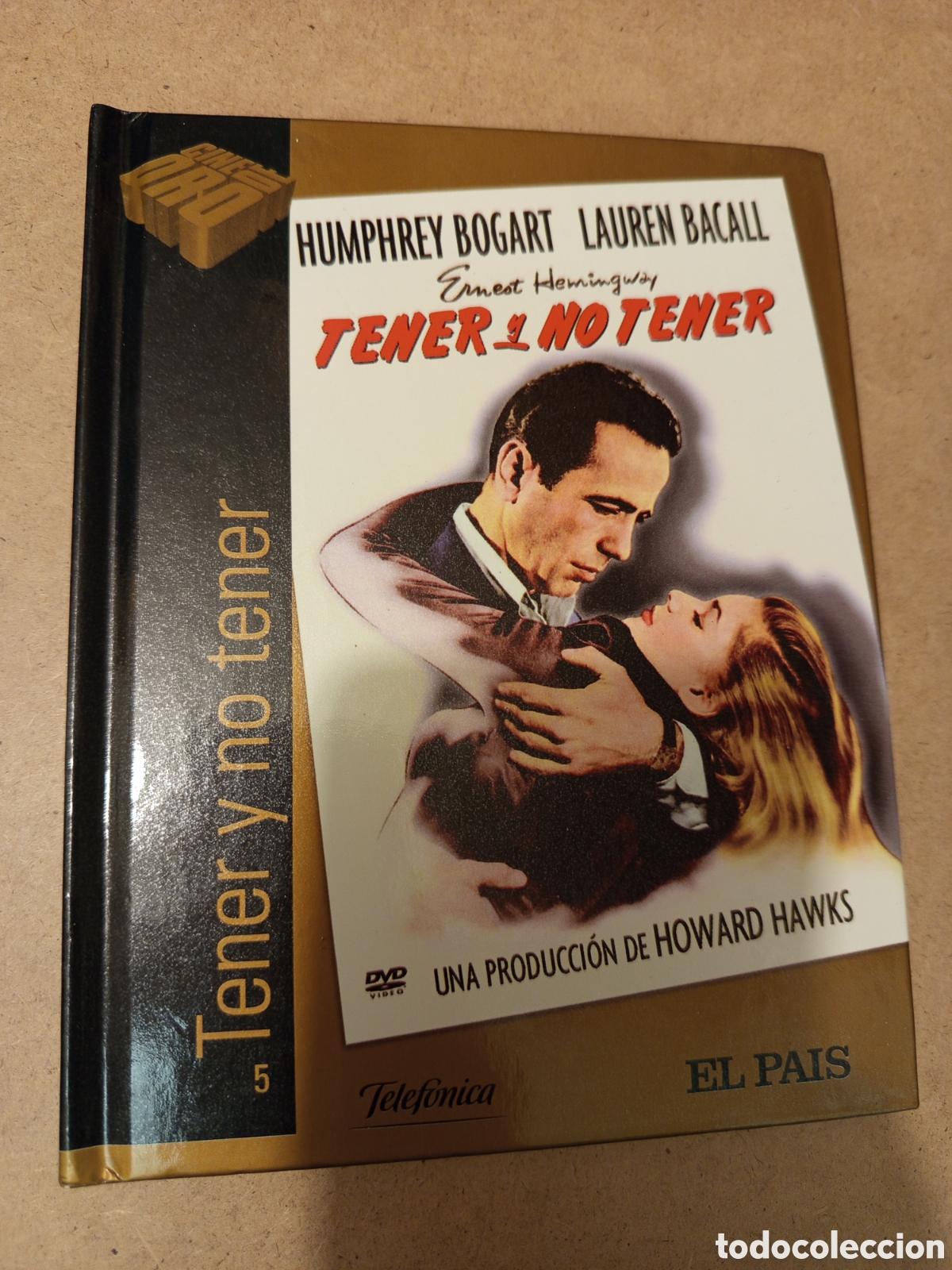 Cine: TENER Y NO TENER (DIRECTOR: HOWARD HAWKS) LIBRO DVD