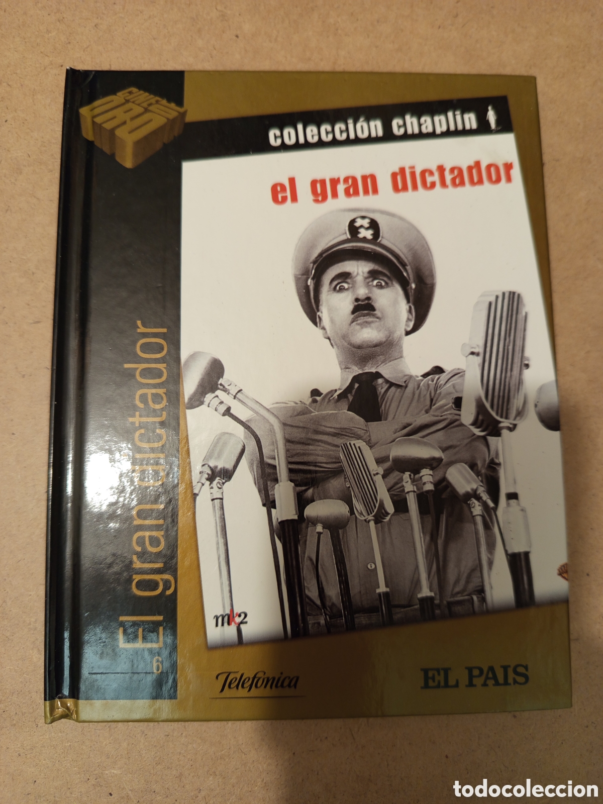 Cine: EL GRAN DICTADOR (DIRECTOR: CHARLES CHAPLIN) LIBRO DVD