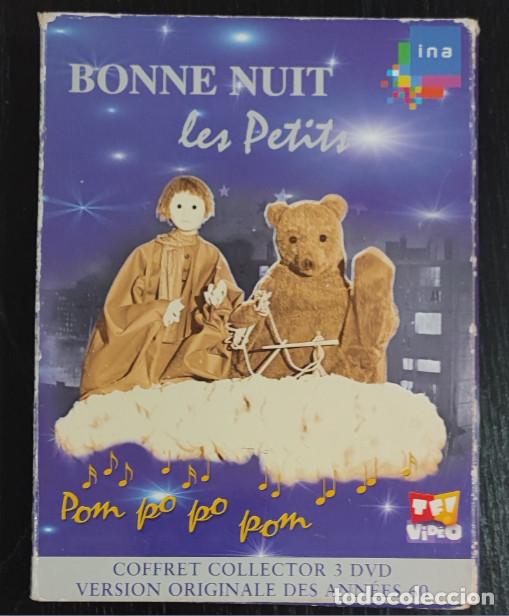Cine: BONNE NUIT LES PETITS, EPISODES 1 A 96 COFFRET COLLECTOR 3 DVD'S, V.O. FRANCES