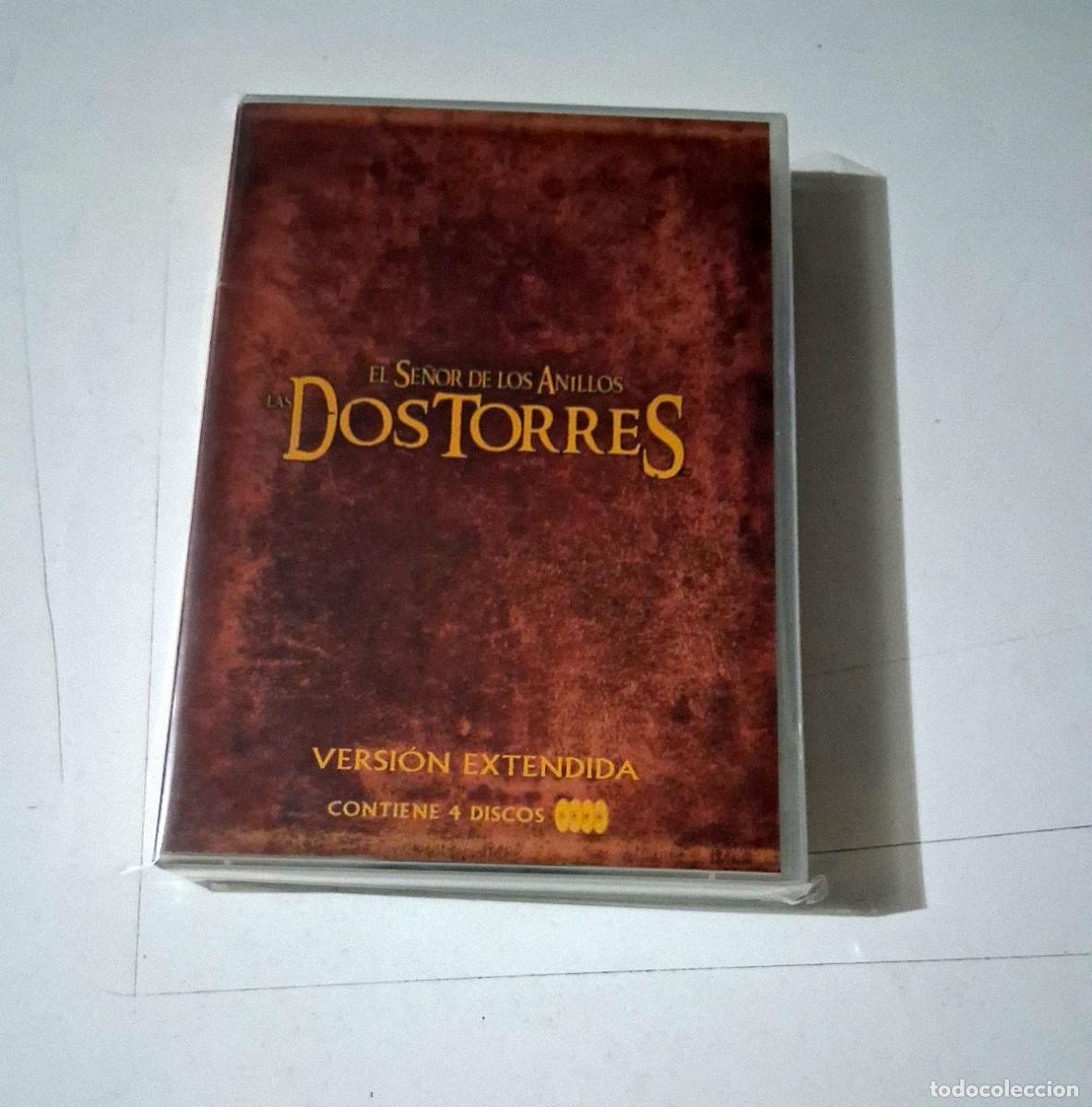 Cine: DVD &rdquo;LAS DOS TORRES&rdquo; 4DVD EL SE&Ntilde;OR DE LOS ANILLOS VERSION EXTENDIDA PETER JACKSO