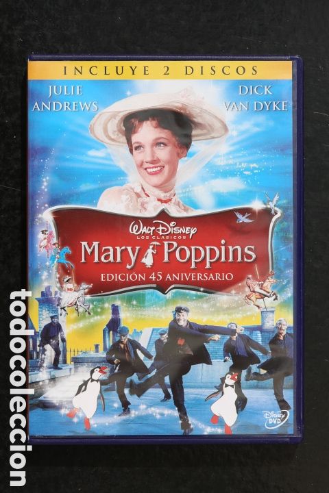 Cine: MARY POPPINS. Edici&oacute;n Especia 45 Aniversario. 2 discos