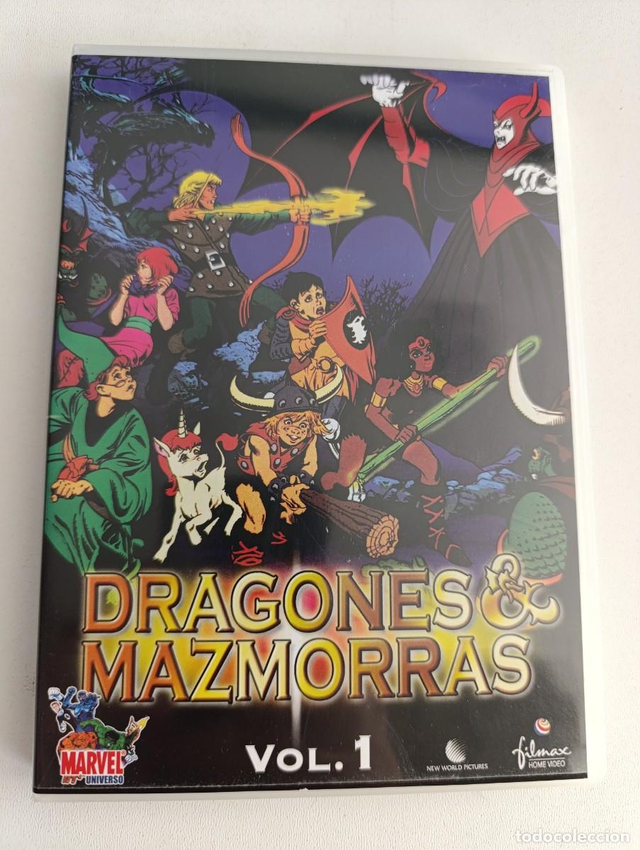 Cine: DRAGONES Y MAZMORRAS Vol. 1 Serie DVD Dibujos Animados Marvel Filmax El Amo Del Calabozo
