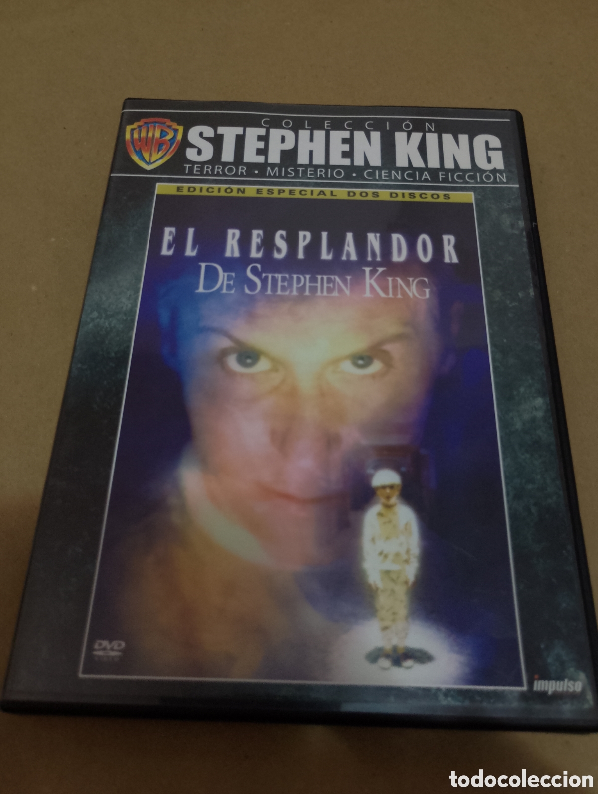 Cine: Dvd. El resplandor de Stephem King. Edici&oacute;n Especial 2 dvds.