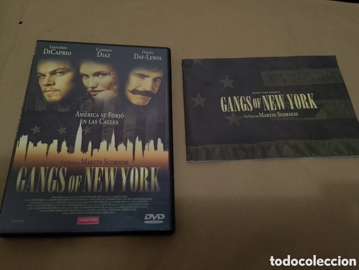 Cinema: Dvd. Gangs of New York. 2 dvds + libreto.