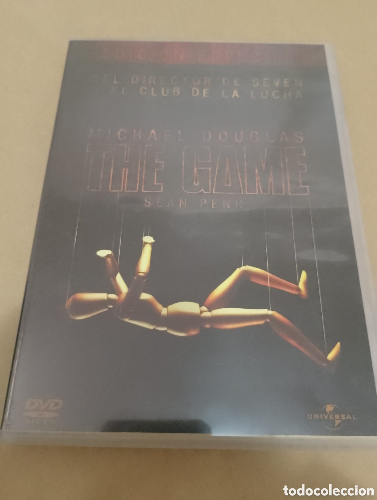 Cinema: Dvd. The Game. Edici&oacute;n Especial. David Fincher. Con Michael Douglas y Sean Penn.