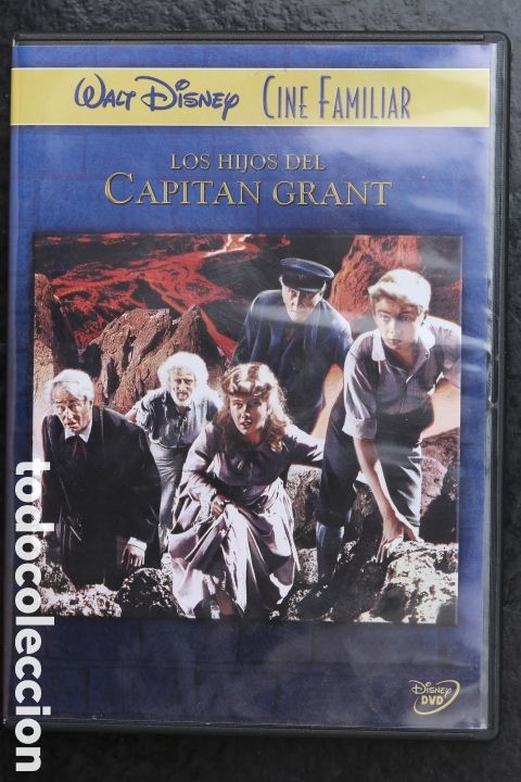 Cine: DVD. LOS HIJOS DEL CAPIT&Aacute;N GRANT. Walt Disney. Cine familiar cl&aacute;sico. Buen estado.