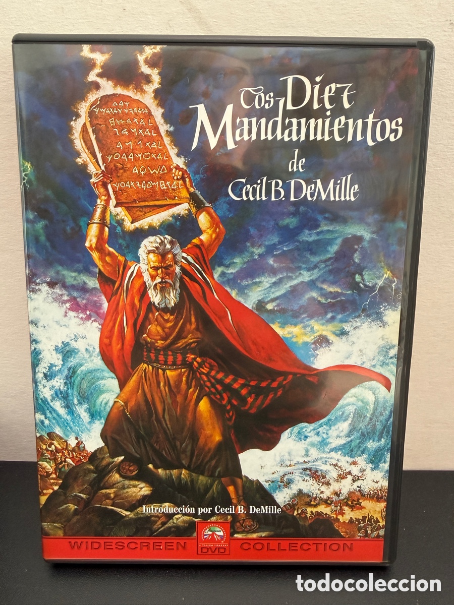 Cine: Los Diez Mandamientos de Cecil B. DeMille (DVD)