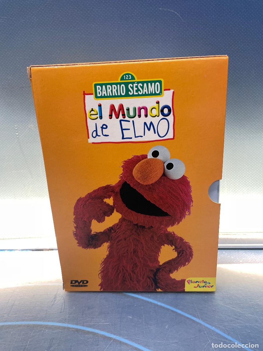 Cine: El barrio sesamo el mundo de elmo 4 DVDS