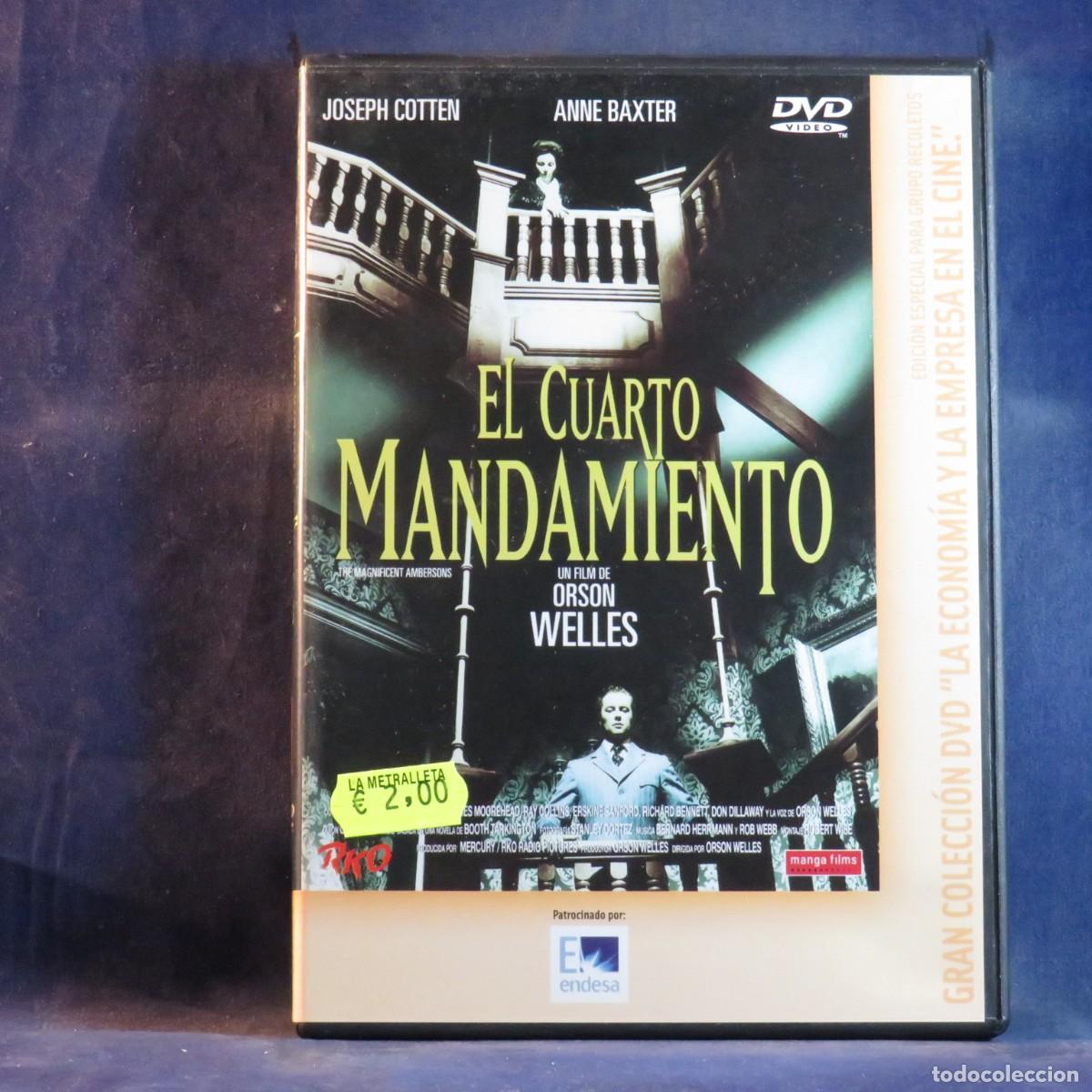Cine: EL CUARTO MANDAMIENTO - DVD