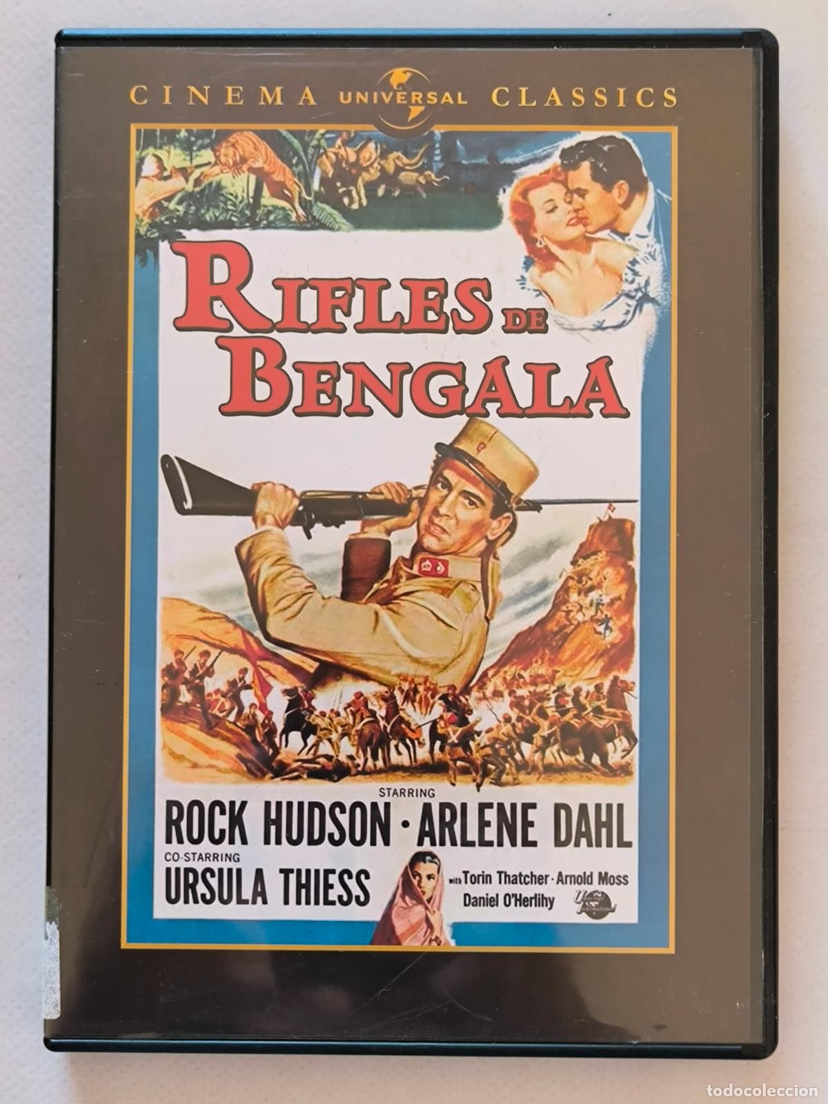 Cine: DVD RIFLES DE BENGALA - ROCK HUDSON (5Ew)