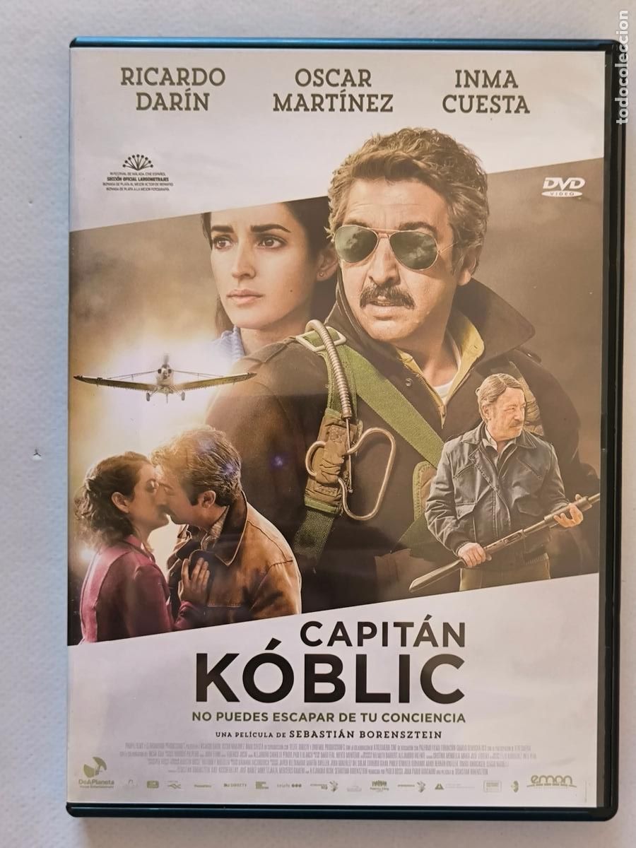 Cine: DVD CAPITAN KOBLIC - RICARDO DARIN, INMA CUESTA (5F1)