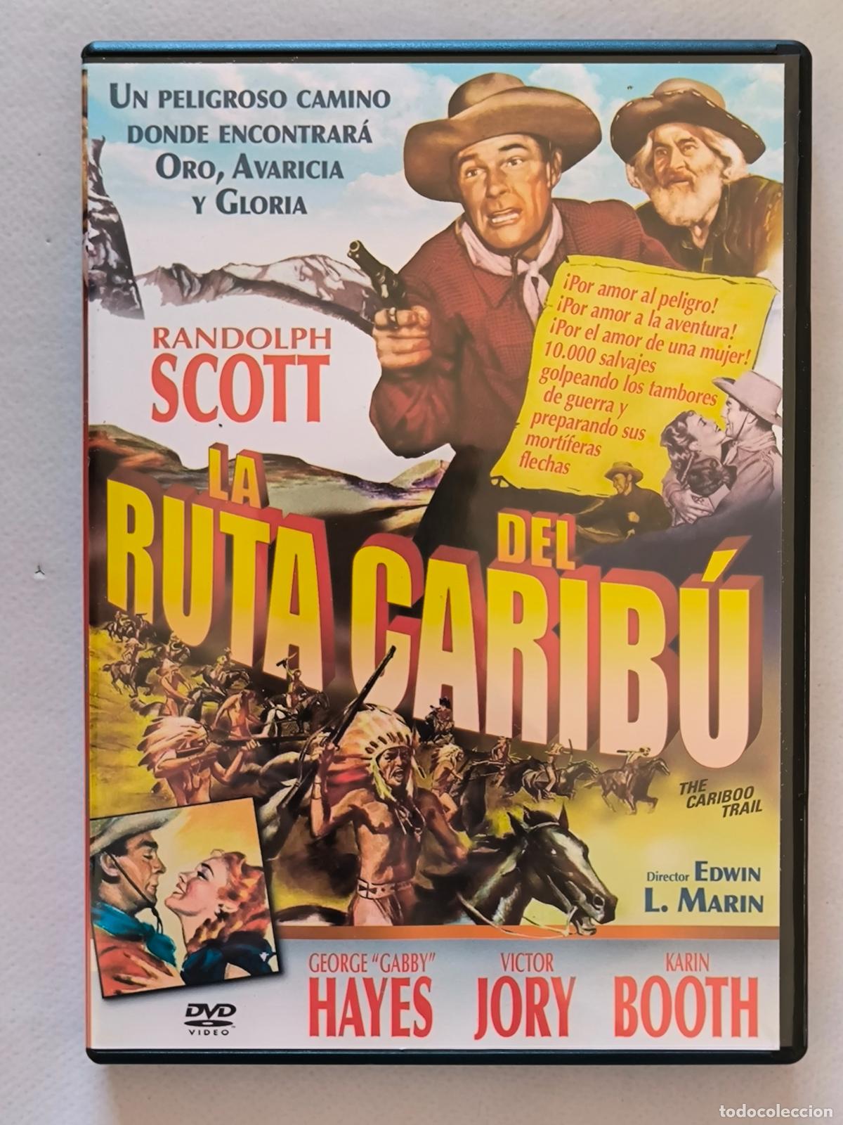 Cine: DVD LA RUTA DEL CARIBU - RANDOLPH SCOTT (5F4)