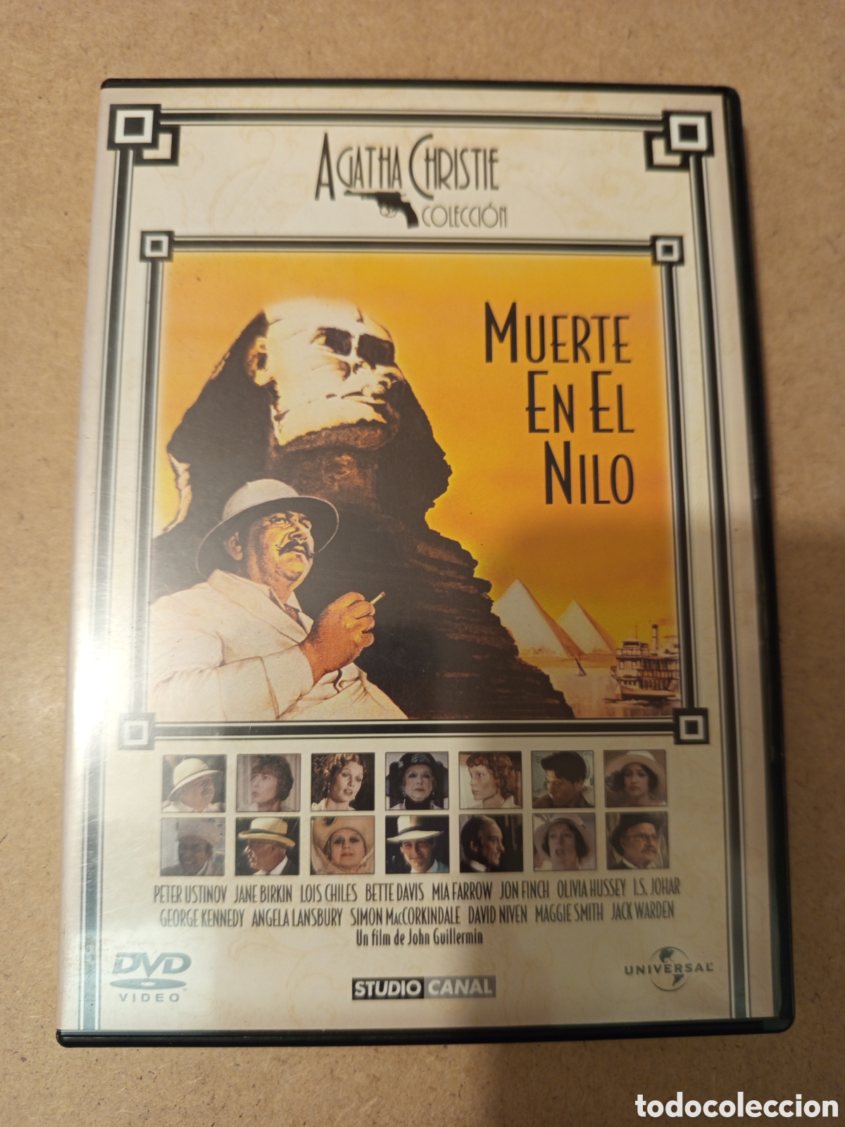 Cine: MUERTE EN EL NILO (UN FILM DE JOHN GUILLERMIN) DVD