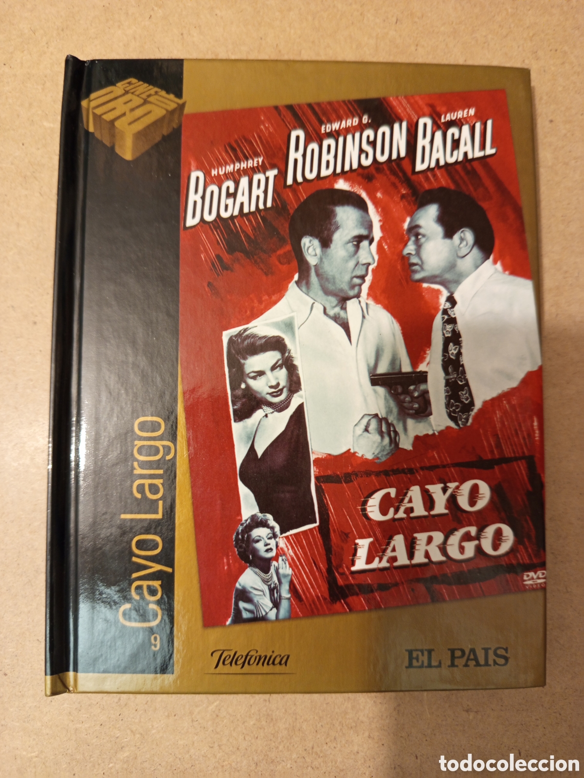 Cine: CAYO LARGO (DIRECTOR: JOHN HUSTON) LIBRO DVD