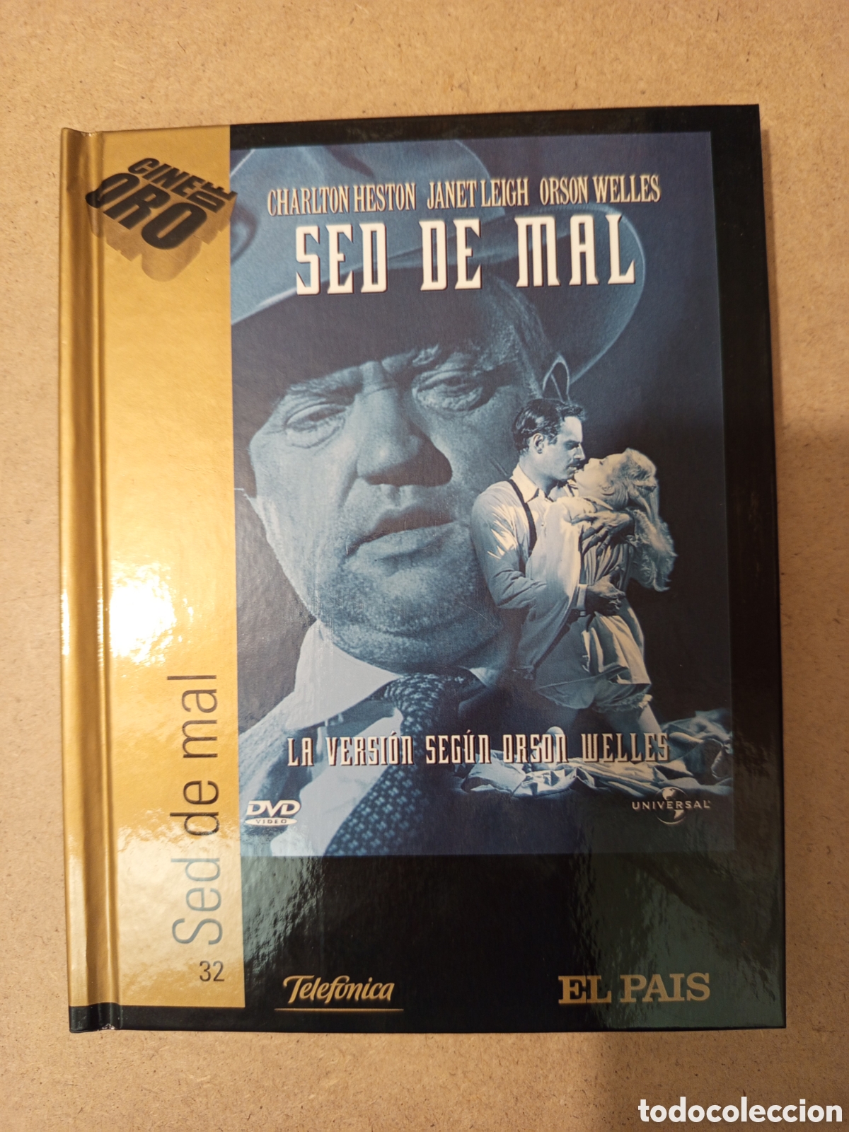 Cine: SED DE MAL (DIRECTOR: ORSON WELLES) LIBRO DVD