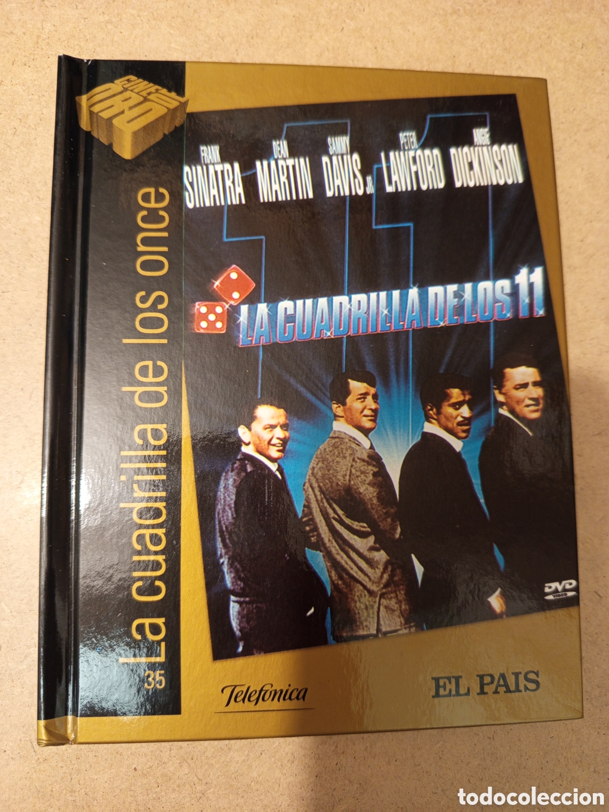 Cine: LA CUADRILLA DE LOS ONCE (DIRECTOR: LEWIS MILESTONE) LIBRO DVD